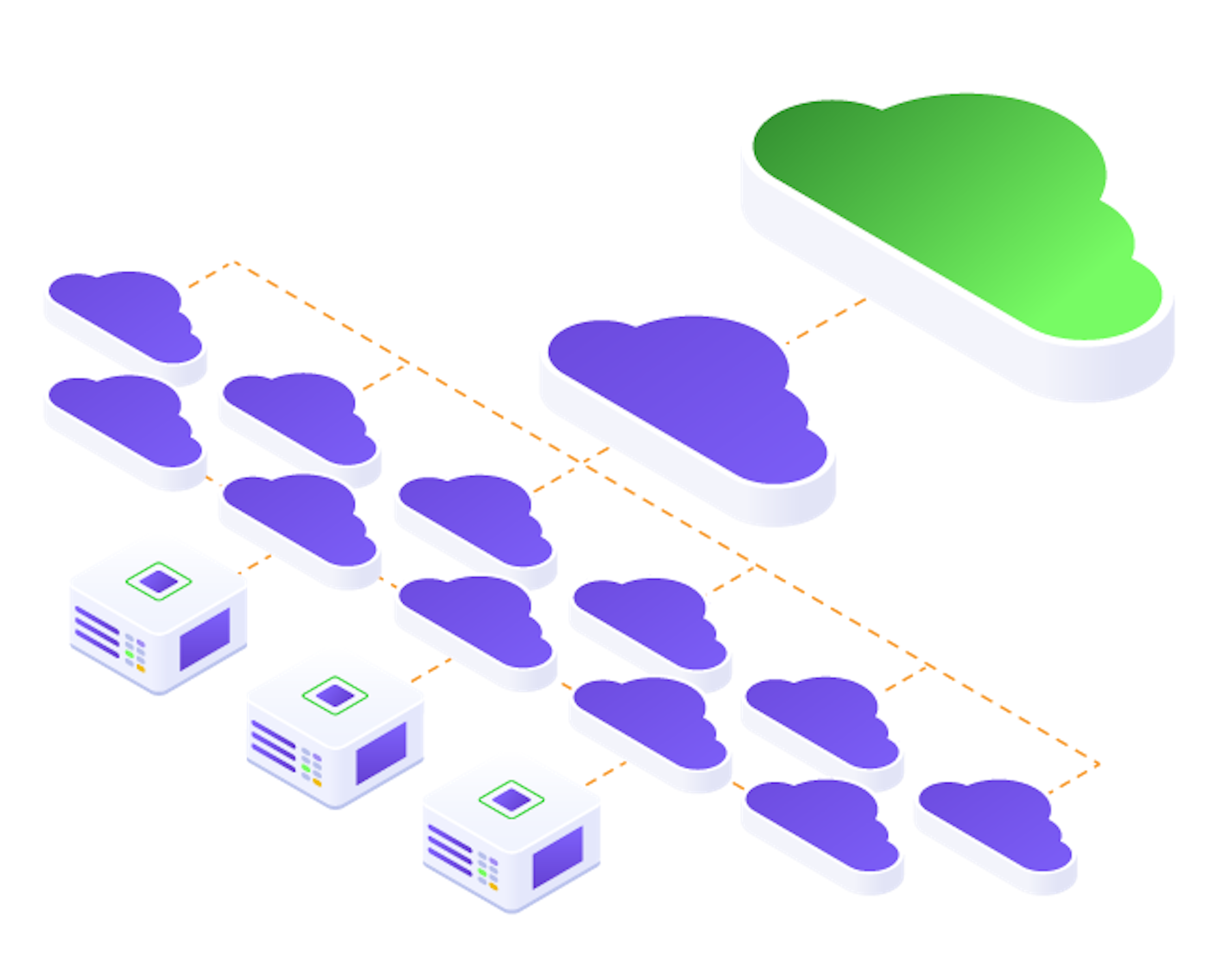 multi tenant cloud diagram-resllers-MSPs