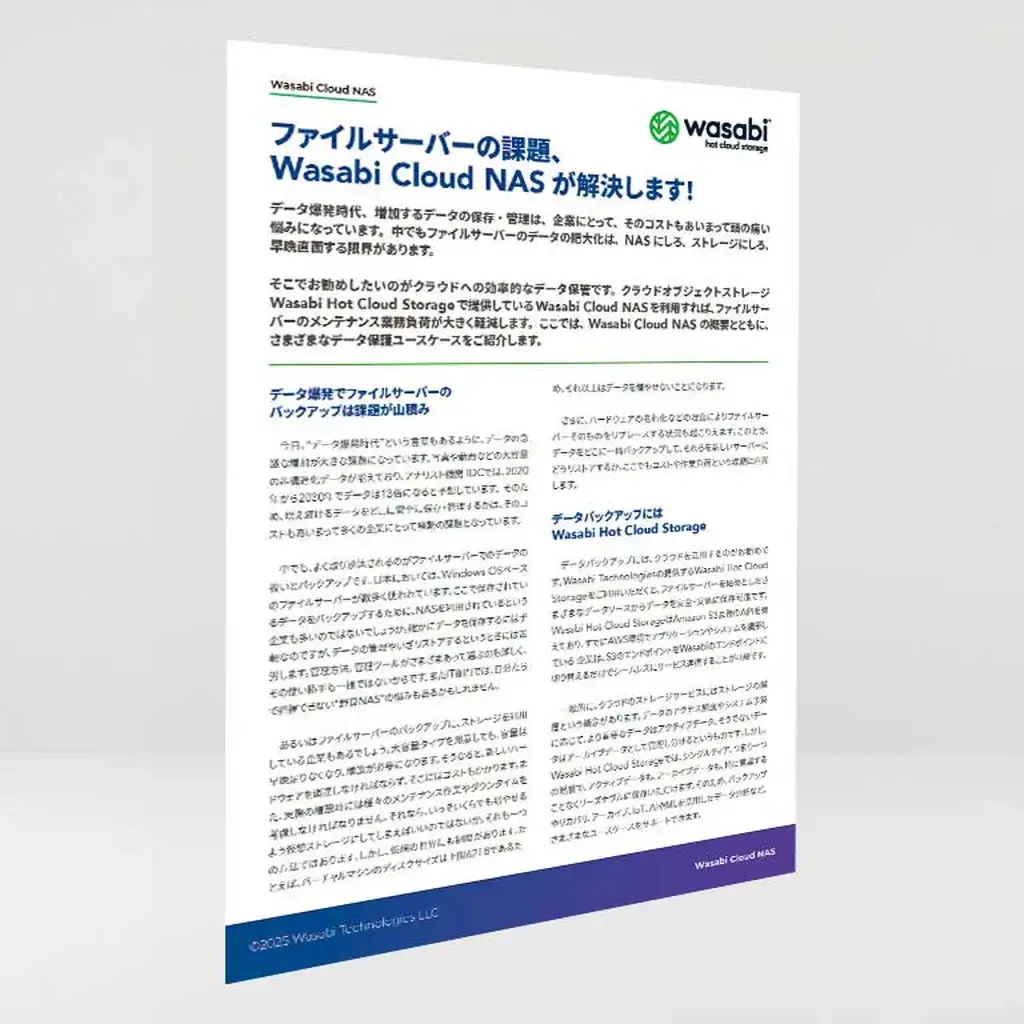 Cloud NAS