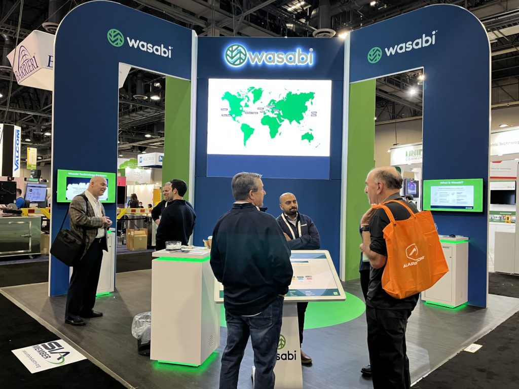 Wasabi Booth at ISC West 2022