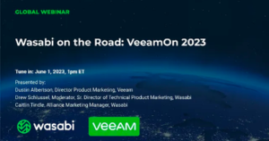 Wasabi on the Road - VeeamON 2023