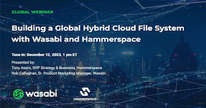 Building a Global Hybrid Cloud File System with Wasabi and Hammerspace