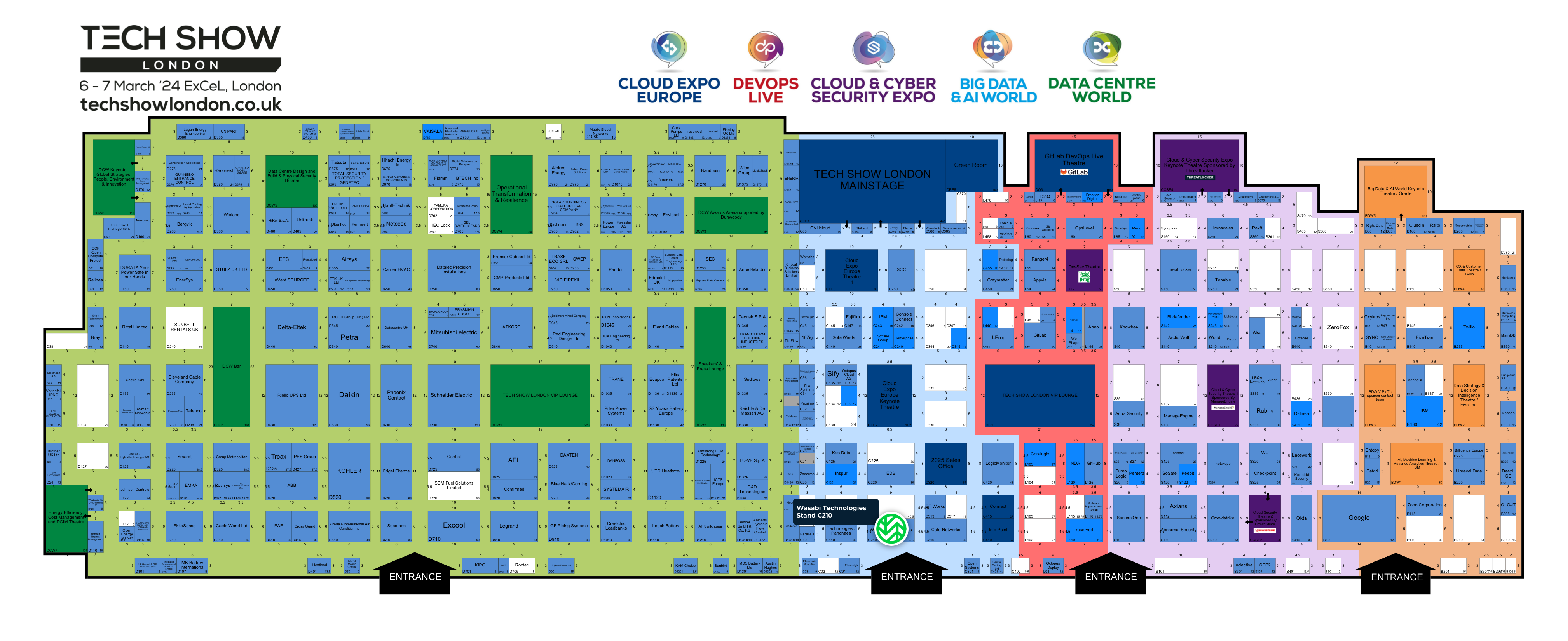 Cloud Expo Map